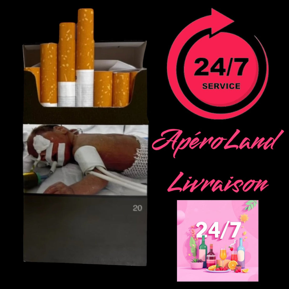 Commandez votre apéro, cigarettes et alcool à Paris 14ᵉ (75014) avec Apéroland. Livraison rapide à domicile en moins de 30 minutes, 24h/24 et 7j/7.
